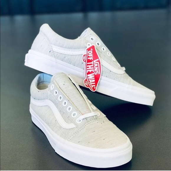 Vans Women’s Old Skool Canvas Skate Speckle Jersey - Picture 2 of 10